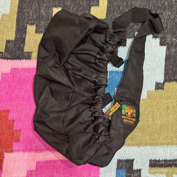 OUTWARD HOUND Pet Gear: Cross-Body Sling Pet Carrier, Black - Picture 9 of 16